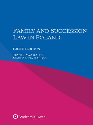 cover image of Family and Succession Law in Poland
